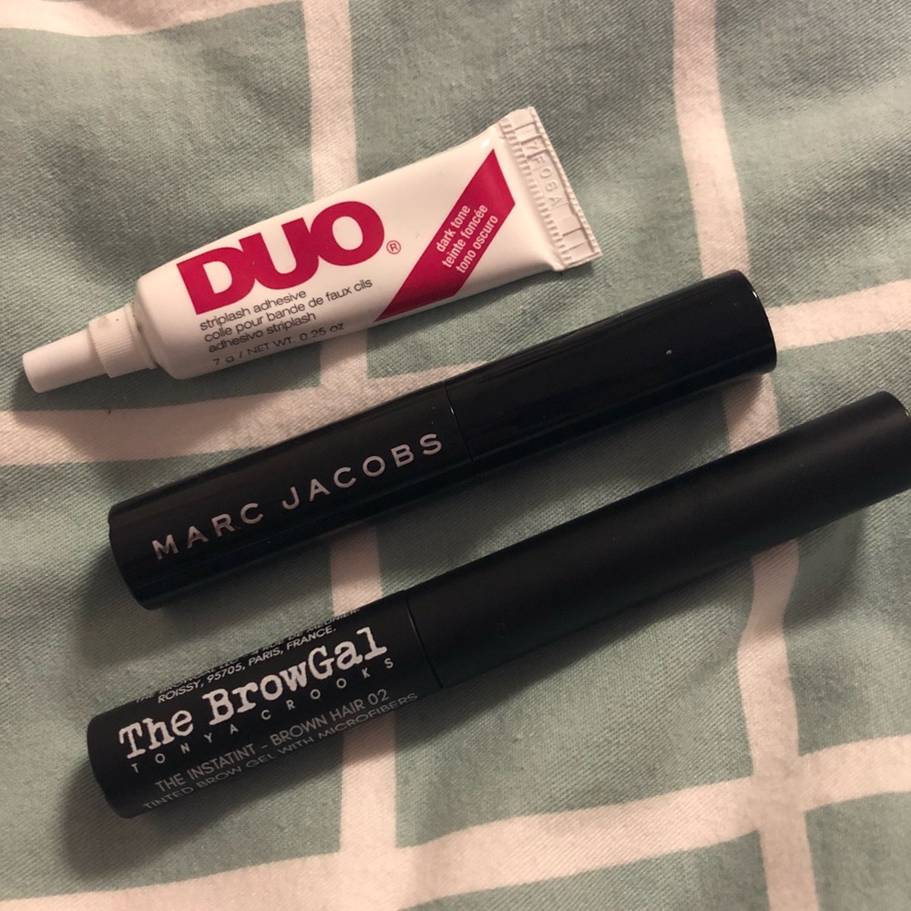 Marc Jacobs Mascara, BrowGal Instataint, Duo Glue